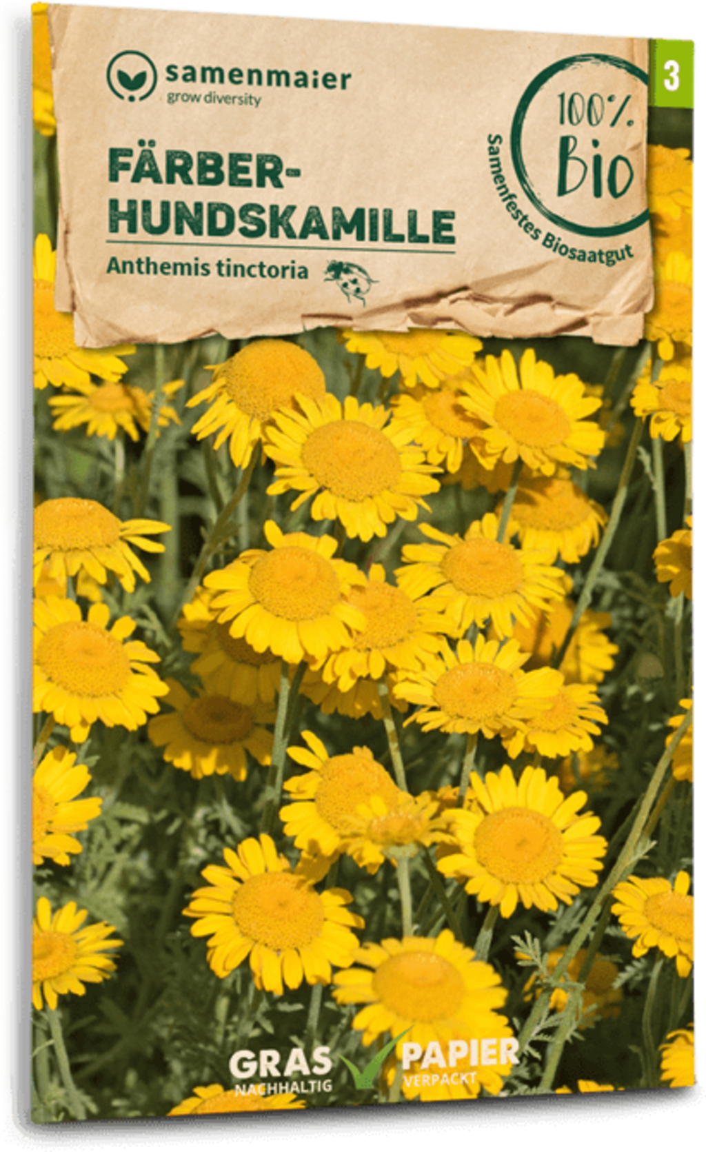  Bio Wildblume Färber-Hundskamille
