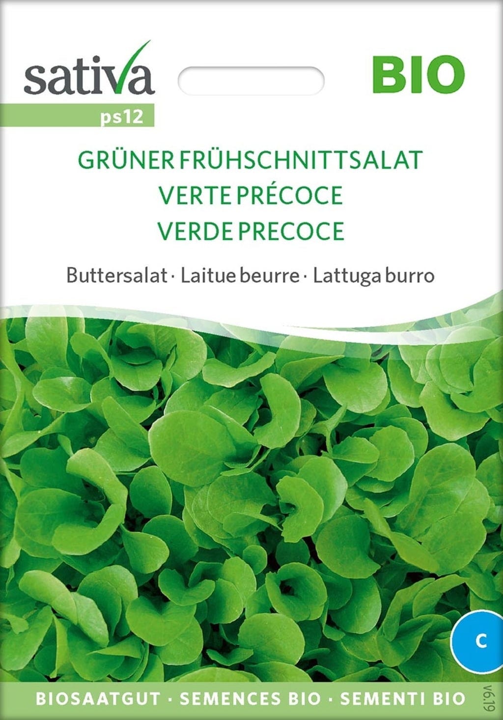  Bio Buttersalat "Grüner Frühschnittsalat"