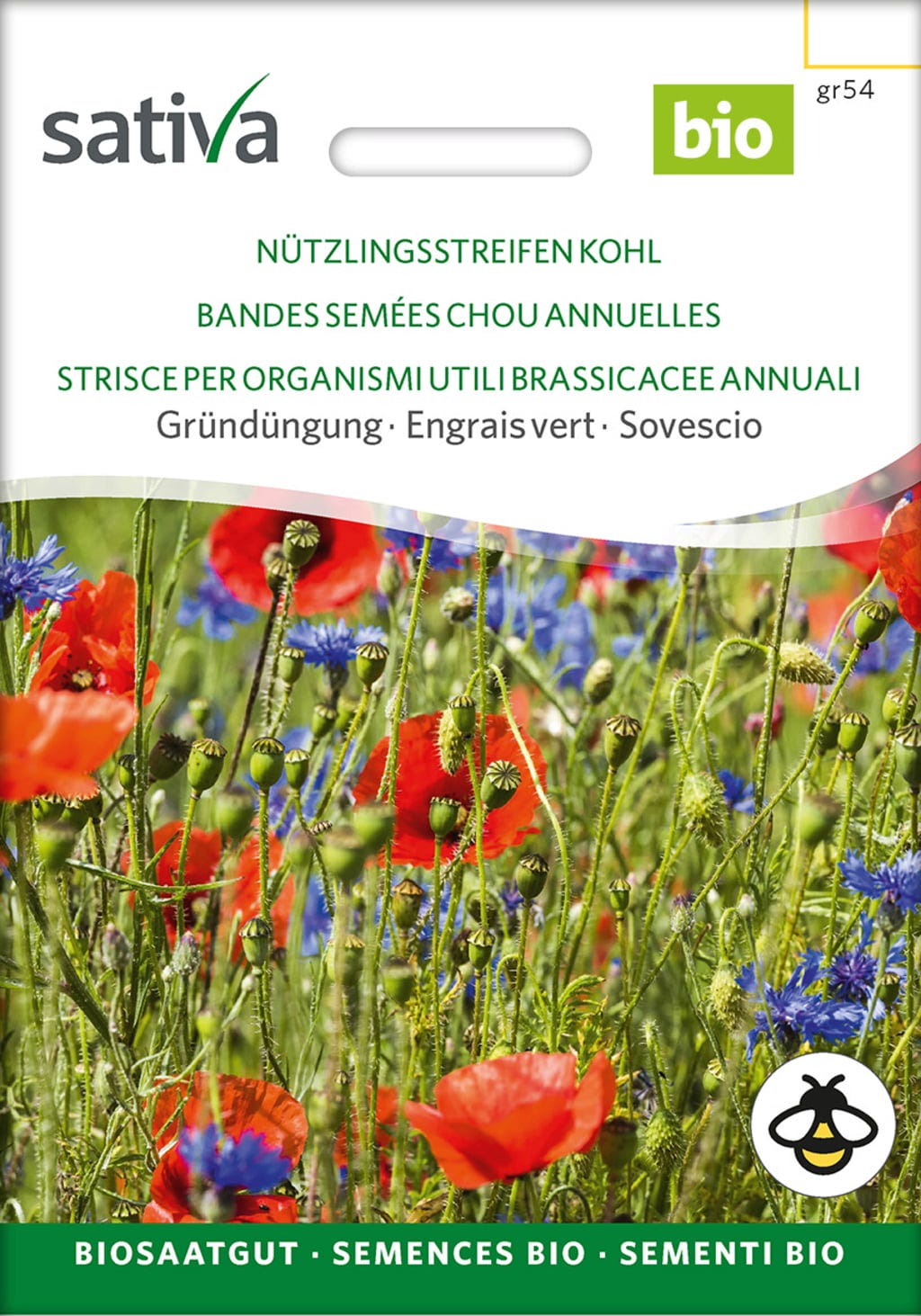  Bio Gründüngung "Nützlingsstreifen Kohl"