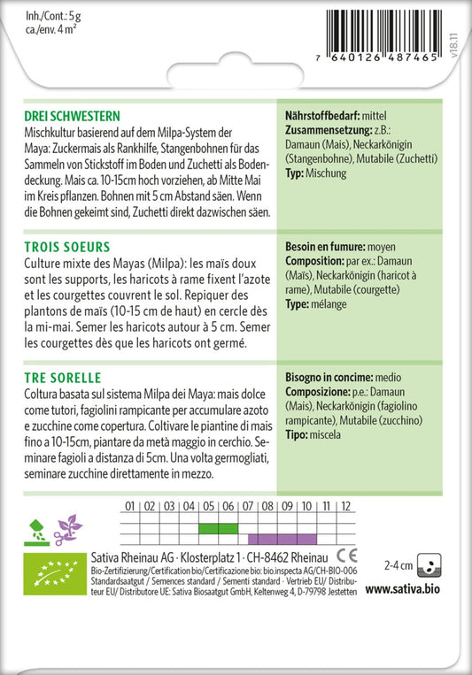  Bio Mischung "Drei Schwestern"