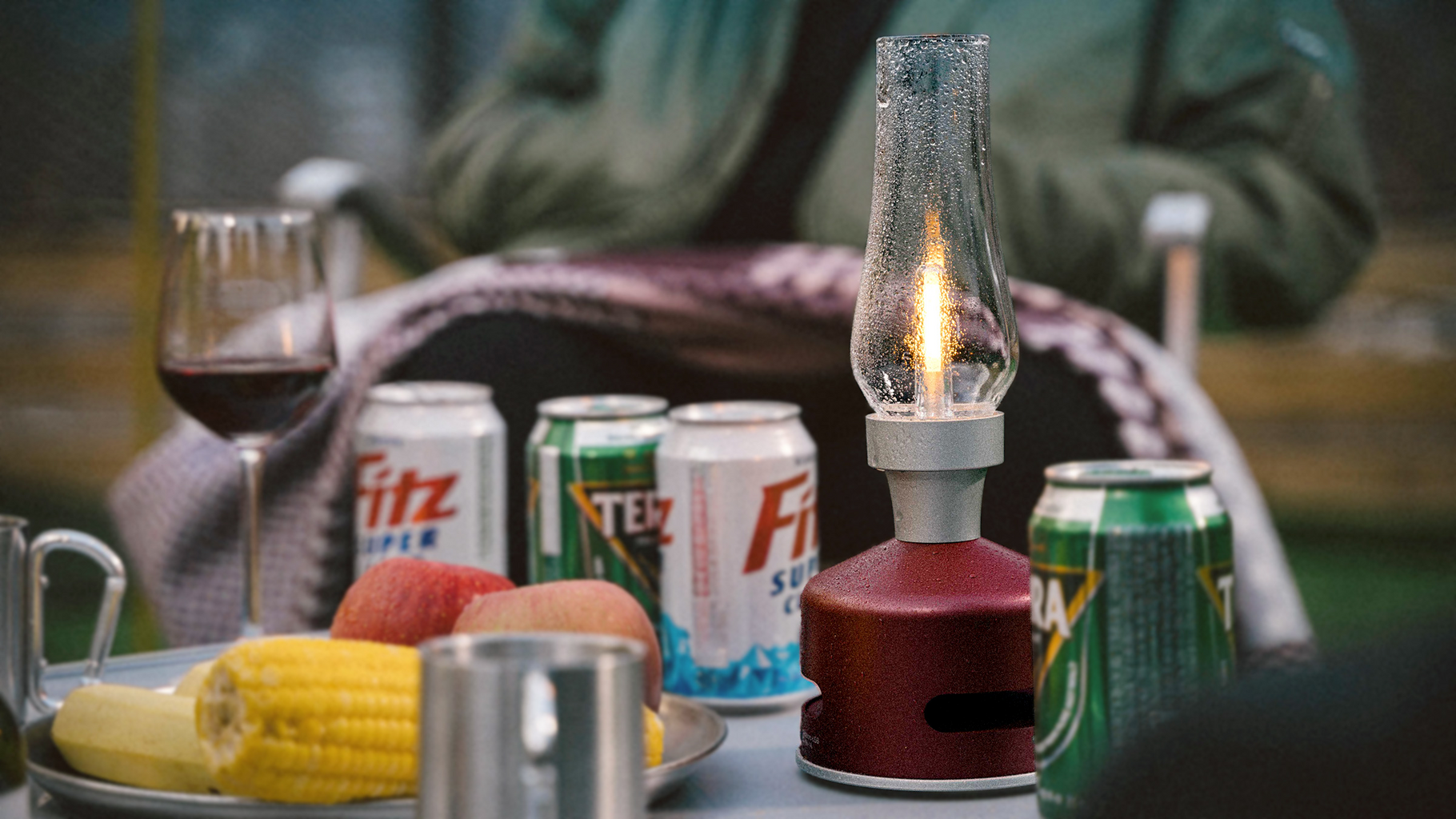  LED Laterne Mit Lautsprecher Mori Mori, Lumi Wine