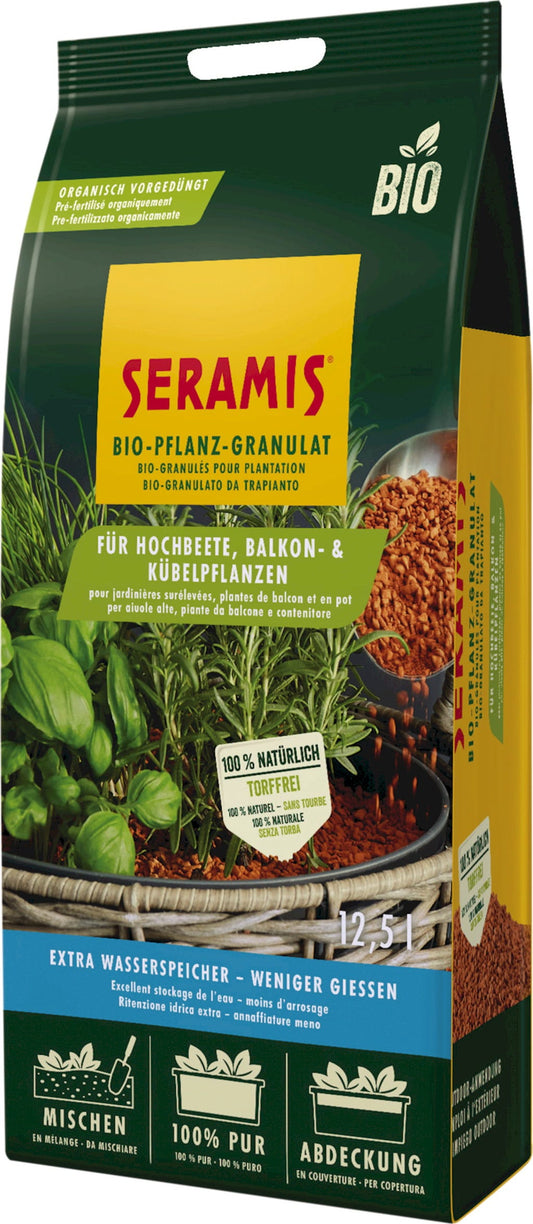  Bio-Pflanz-Granulat Für Hochbeete, Balkon- & Kübelpflanzen, 12,50 L