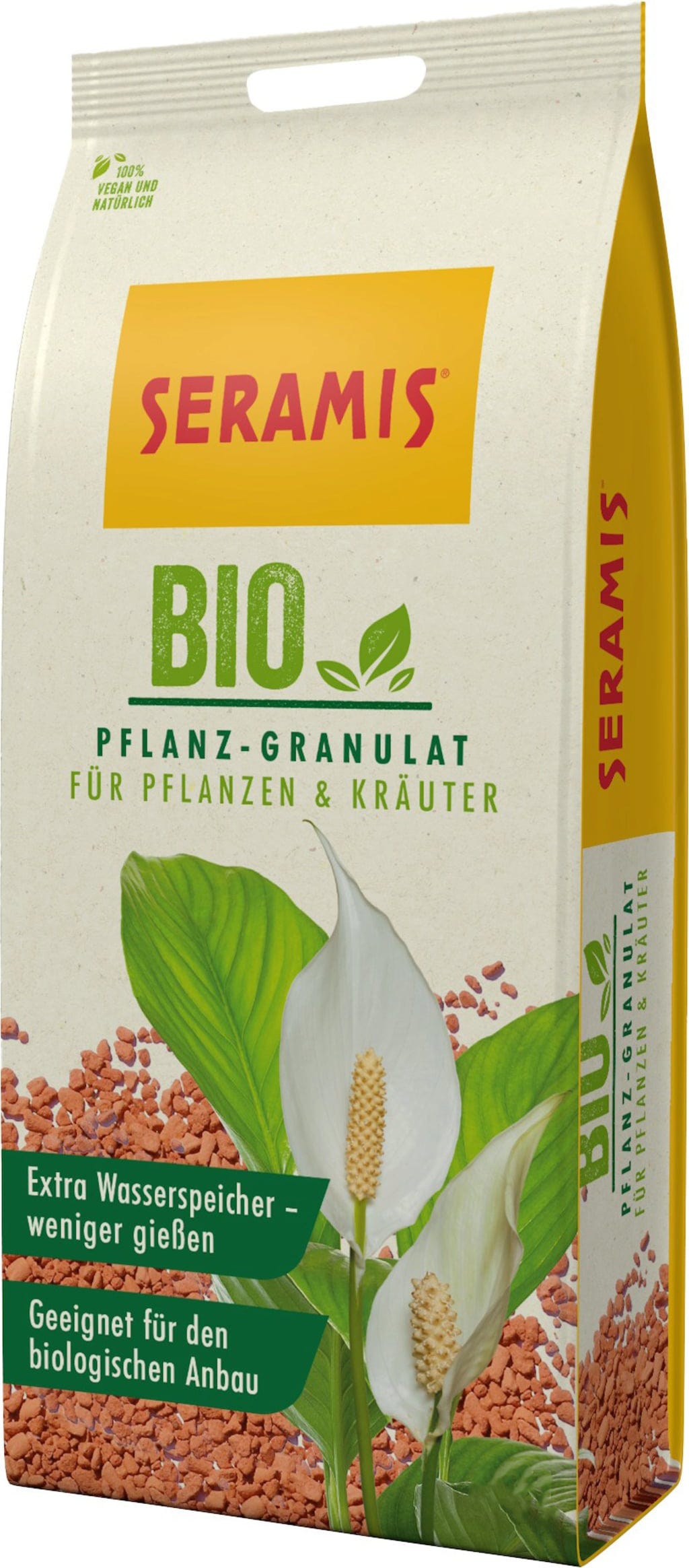  Bio-Pflanz-Granulat Für Pflanzen & Kräuter, 2,5 Liter (2,50 L)