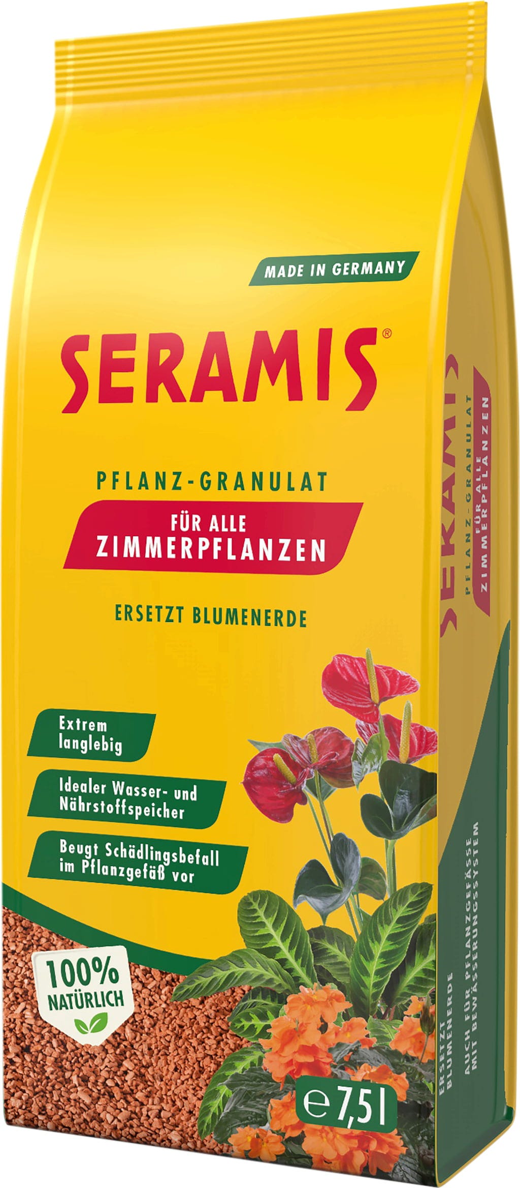  Pflanz-Granulat Für Zimmerpflanzen, 7,50 L