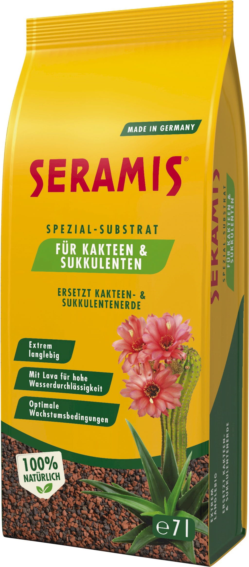  Spezial-Substrat Für Kakteen & Sukkulenten, 7 L