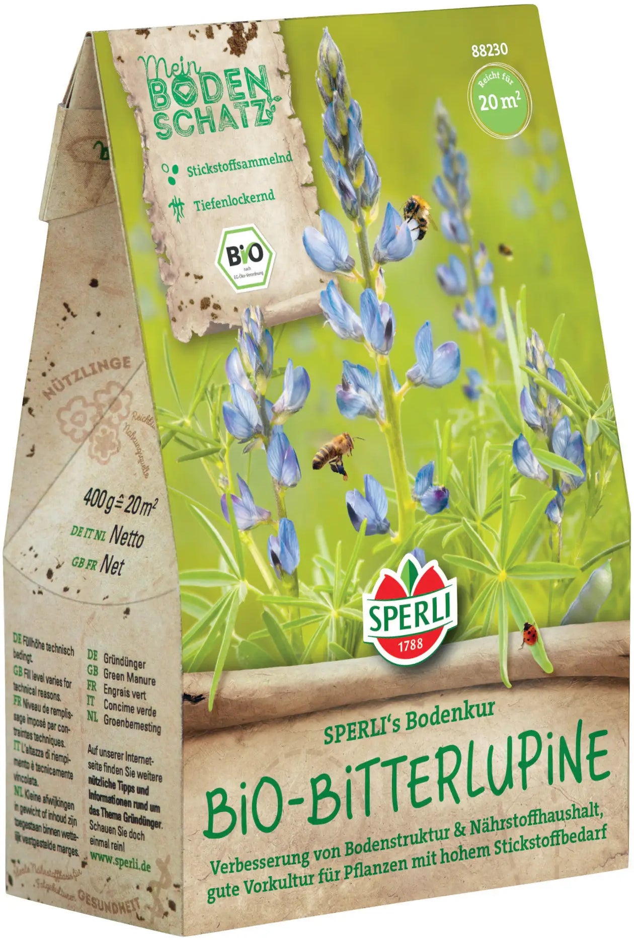  Bio-Bodenkur Bitterlupine, 400 G