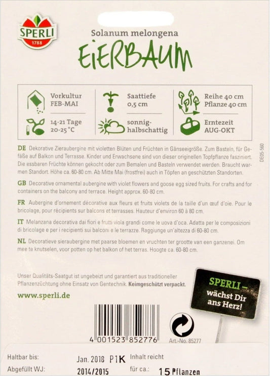  Eierbaum "Essbare Früchte"