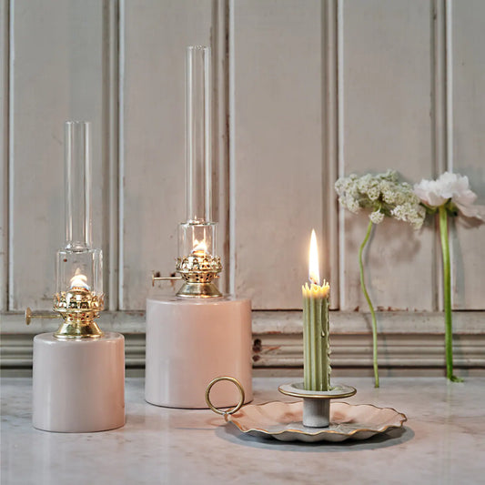  Petroleumlampe Straight "Beige", Small