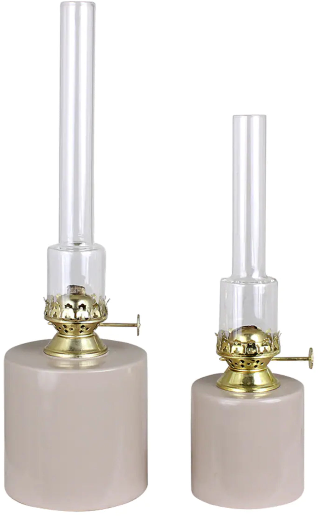  Petroleumlampe Straight "Beige", Small