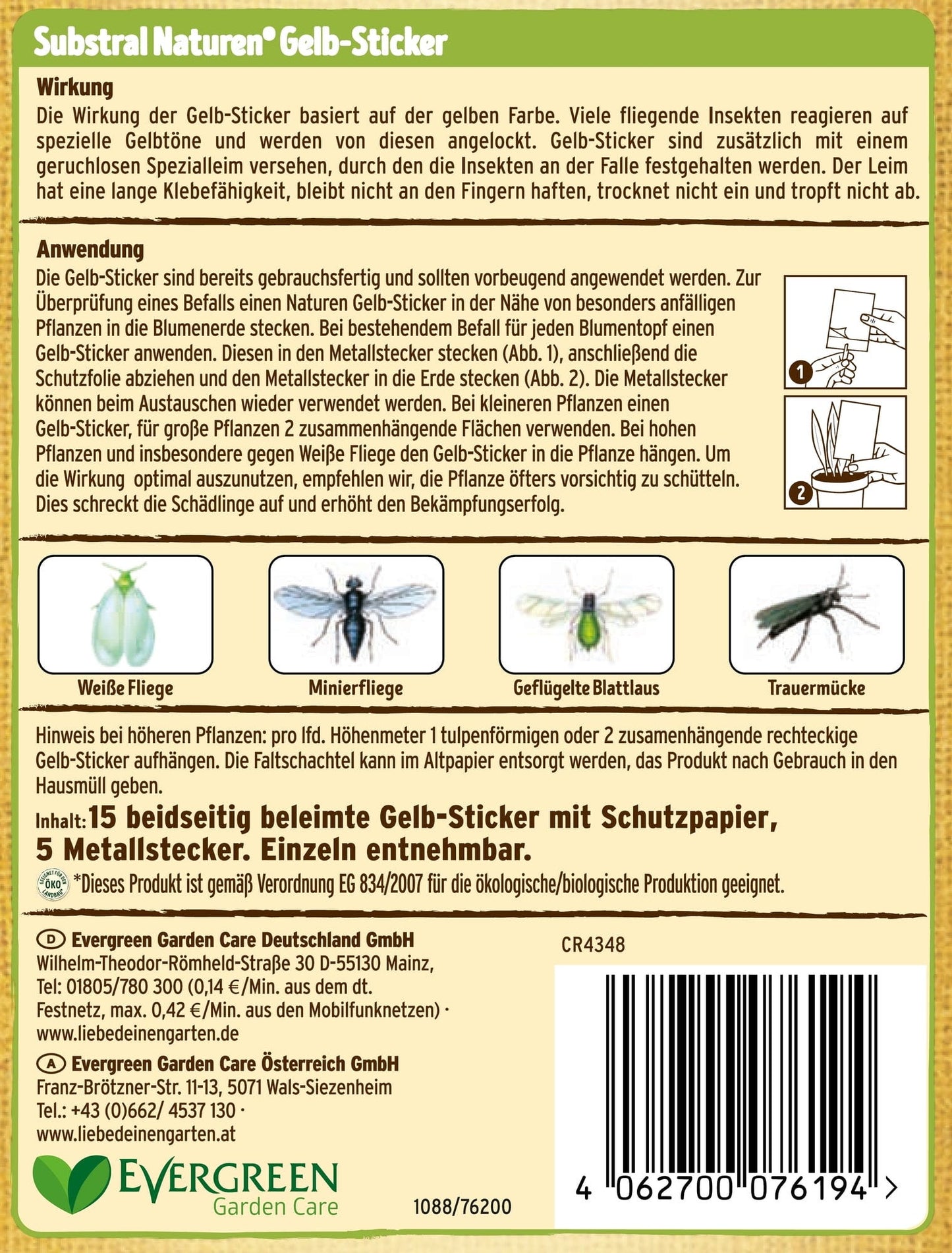  Bio Gelbstecker