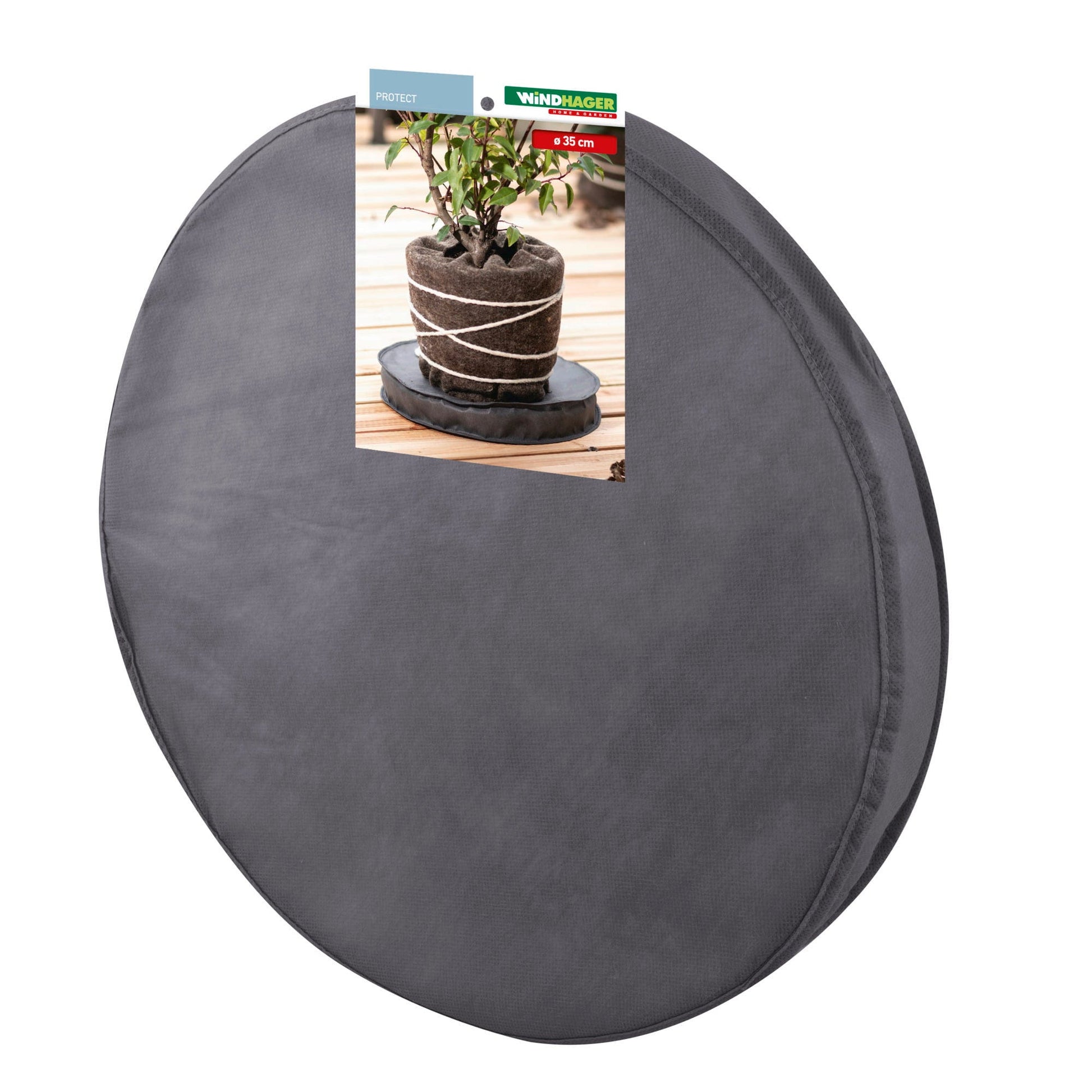 Windhager Kälteschutz Topfunterlage, Ø 35 Cm, 5 Cm