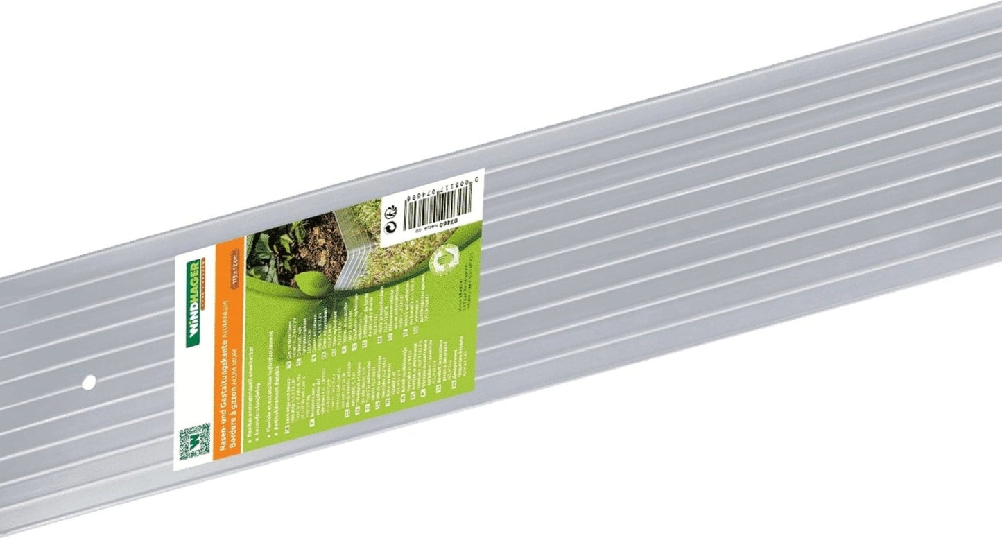Windhager Rasen- U. Gestaltungskante Aluminium