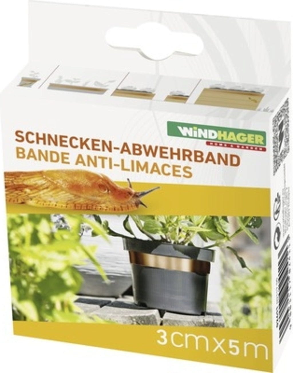 Windhager Schnecken Abwehrband "Kupfer"