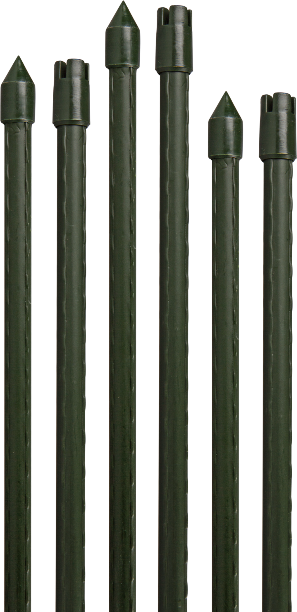 Windhager Stahlpflanzstab 10er-Set "Grün", 90 Cm