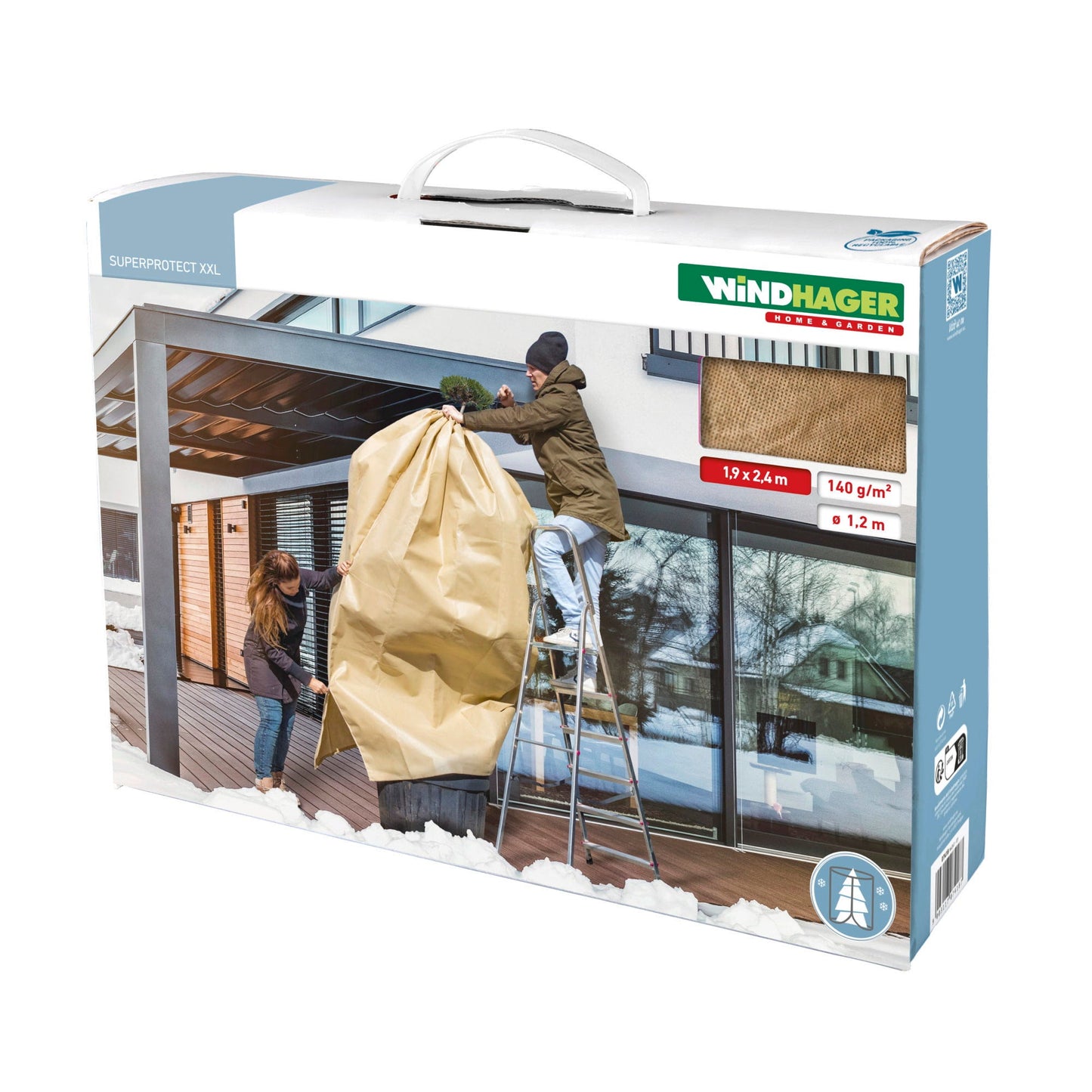 Windhager Winter Vliesmantel "Superprotect XXL"
